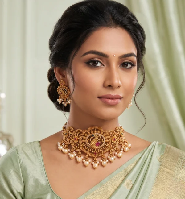 Traditional Choker Jewellery/Necklace set for women girls
