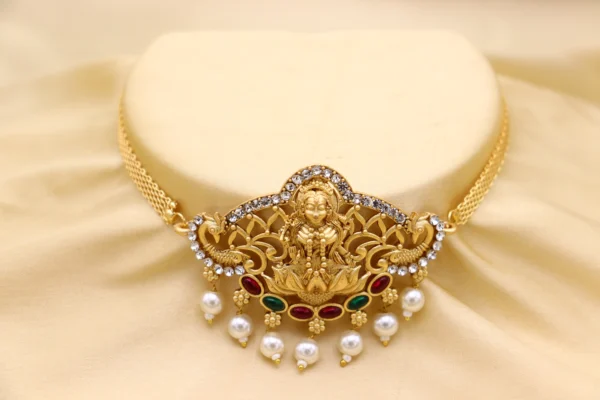 AD Diamond Beautiful Heavy Choker/Necklace for Women Girls