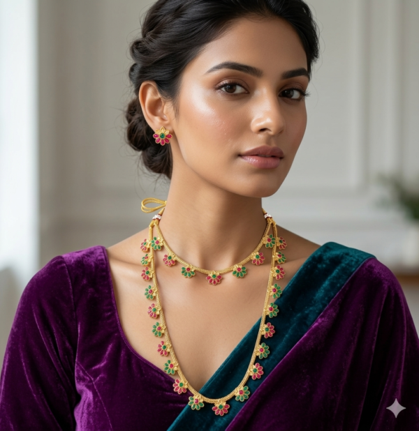 Premium Quality south indian combo Jewellery Set Girl and Woman
